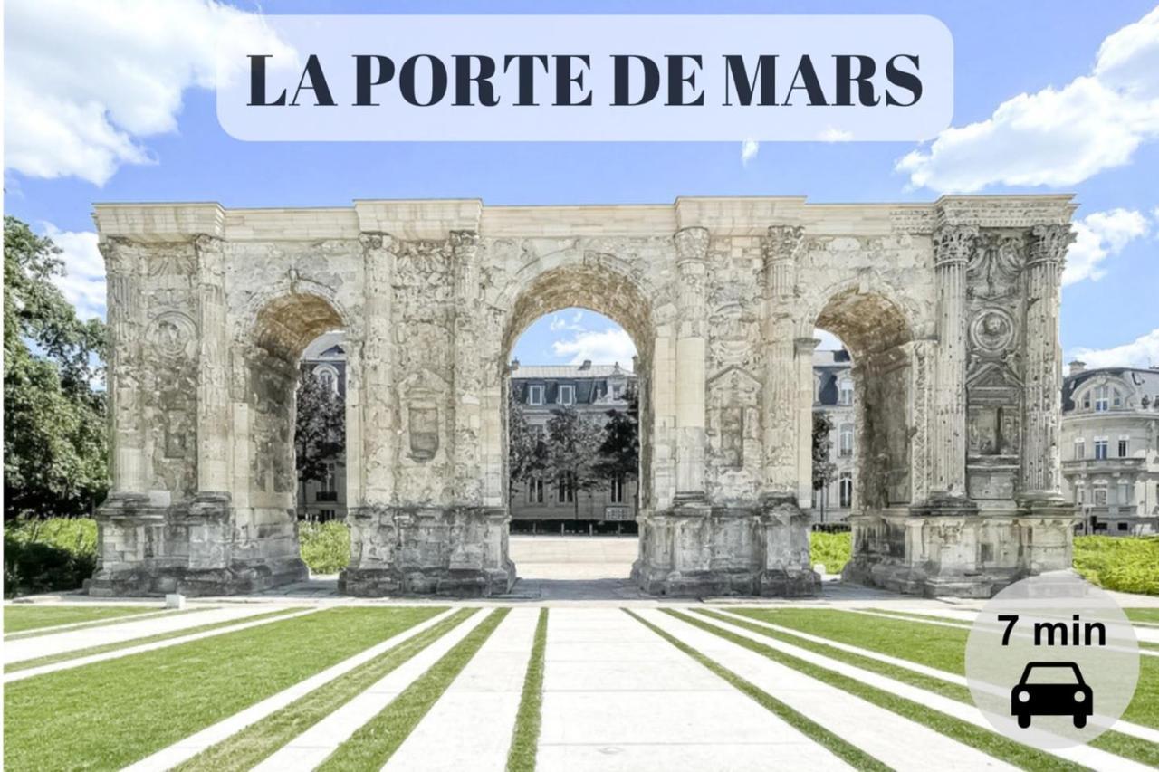 Le Cocon De Reims /Wifi/Commerce /Av De Paris Kültér fotó