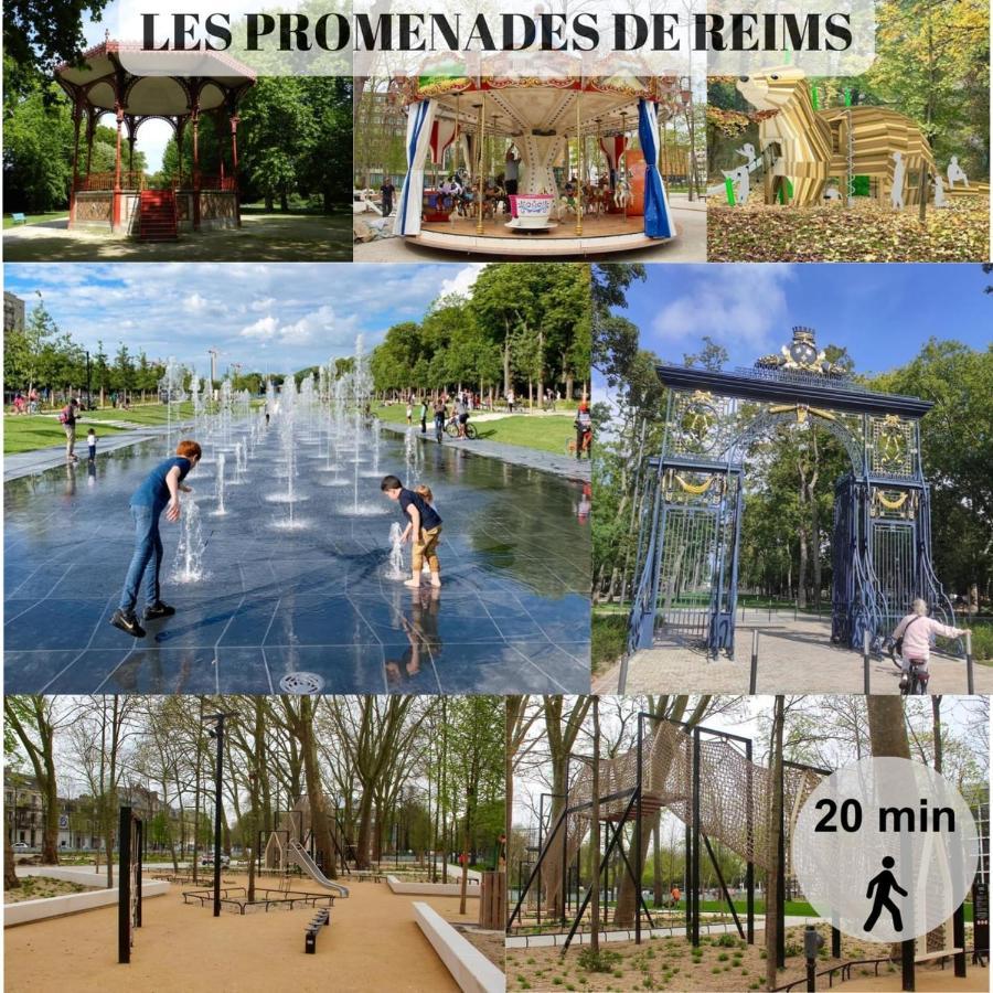 Le Cocon De Reims /Wifi/Commerce /Av De Paris Kültér fotó